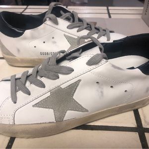 Women’s Golden Goose Super Star, Low Top Sneakers Size 38